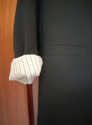 Americana Zara Talla S Negra