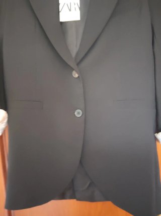 Americana Zara Talla S Negra