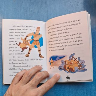 Hércules Libro Disney Minilibros