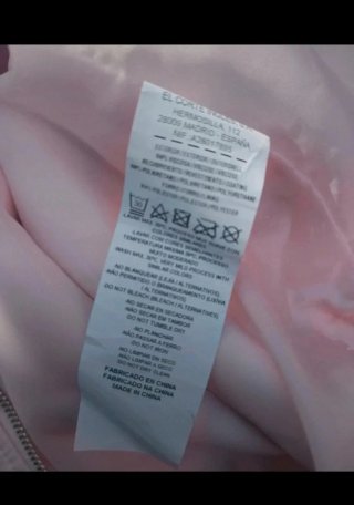 Chaqueta Biker Rosa Talla XL Easy Wear
