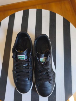 Zapatillas Puma Court Star Negras y Blancas