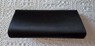 Bolso de fiesta Menbur negro con pedrería