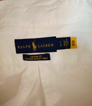 Camisa Polo Ralph Lauren Blanca