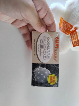 Peluche glóbulo blanco