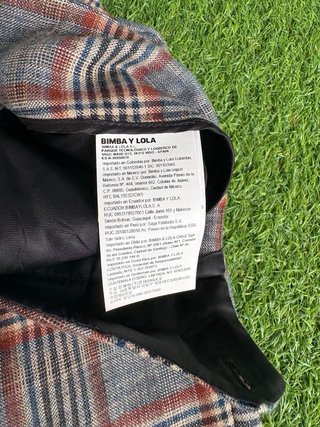 Pantalón Bimba y Lola cuadros
