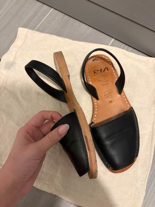Sandalias Ria Menorca Piel Negra