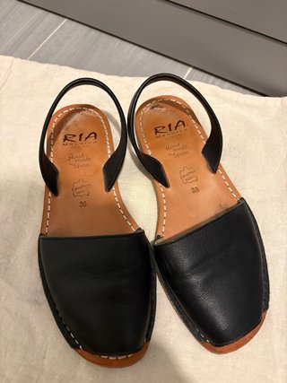 Sandalias Ria Menorca Piel Negra