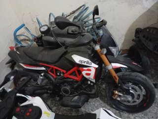 Moto Aprilia a Batería
