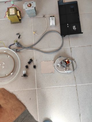 Despiece Microondas LG MC8284NS