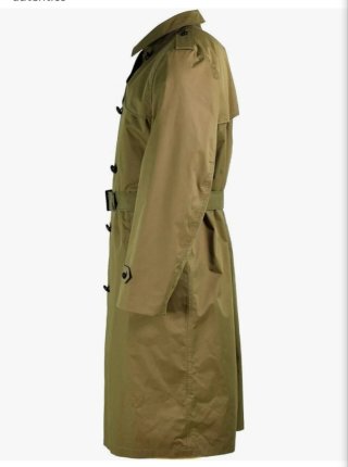 Gabardina Militar Ejército Holandés Verde