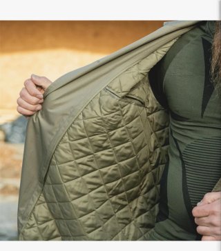 Gabardina Militar Ejército Holandés Verde