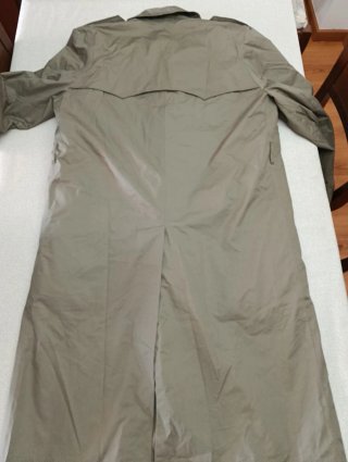 Gabardina Militar Ejército Holandés Verde