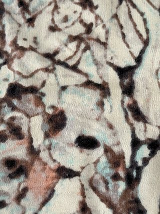 Top punto COS XS Beige Multicolor