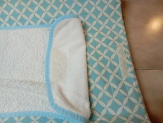 Cambiador de bebé con funda