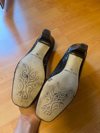 Zapatos Yess piel calados negros