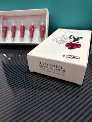 Aguja Tatuar LNC Cartridge System Roja
