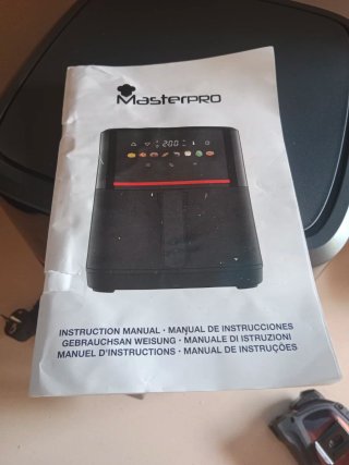 Freidora de aire Masterpro