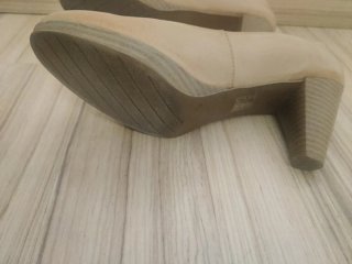 Zapatos Salón Chamby Camel Tacón 7cm Talla 39