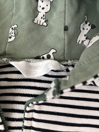 Conjunto niño 12 meses perritos