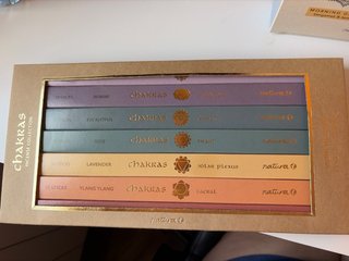 Set Incienso Chakras y Aceites Esenciales