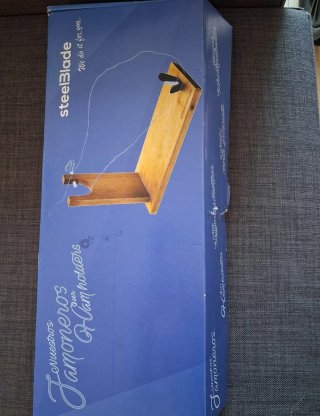 Jamonera de madera