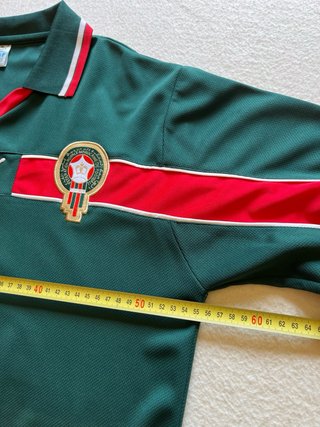 Camiseta Marruecos Puma Verde Talla L 90s
