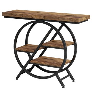 Consola mueble Tribesigns 100cm 4 Niveles Circular