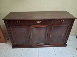 Lote Muebles Despacho Madera Maciza