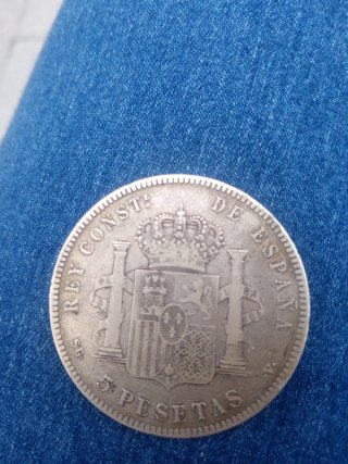 Moneda Alfonso XIII 1899
