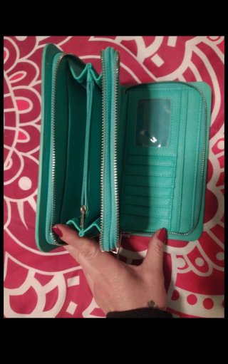 Cartera Pull&Bear sirenas turquesa