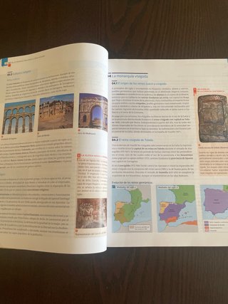 Historia de España, Bachillerato 2 Humanidades