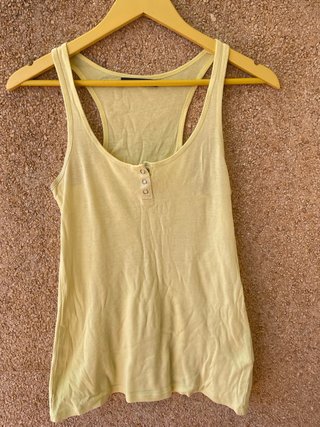 Camiseta tirantes Easy Wear amarilla Talla L