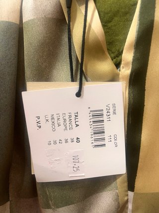 Vestido Paz Torras Talla 40 y 44