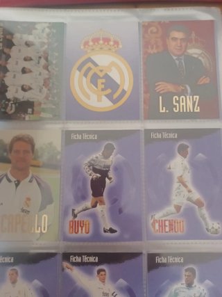 Álbum Panini Real Madrid 96/97 Completo