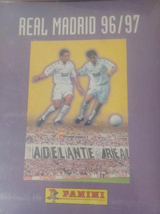 Álbum Panini Real Madrid 96/97 Completo