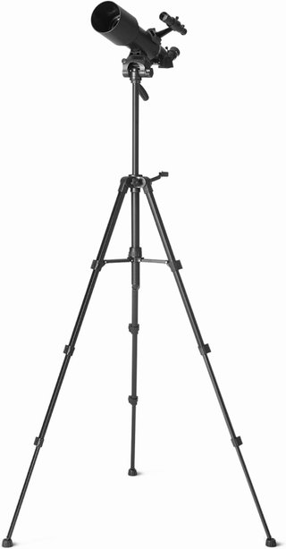 Telescopio Amazon Basics 70mm AZ + Trípode y bolsa