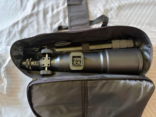 Telescopio Amazon Basics 70mm AZ + Trípode y bolsa