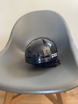 Casco Esquí Poc mujer negro brillante