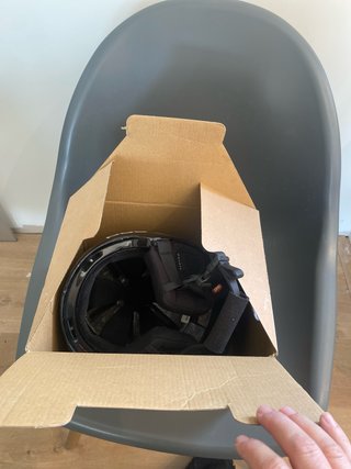 Casco Esquí Poc mujer negro brillante