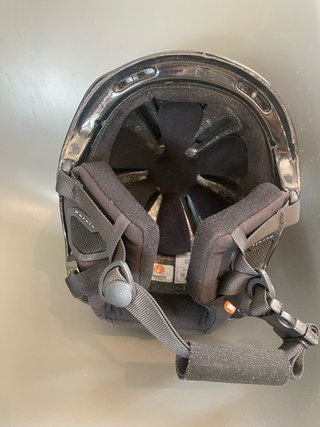Casco Esquí Poc mujer negro brillante