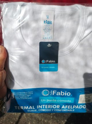 Camisetas interiores Morean niño