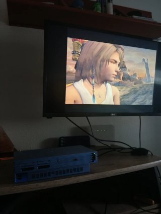PlayStation 2 Fat Edición Limitada Aqua Blue.