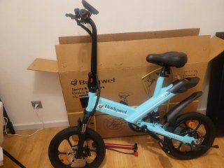 Bicicleta Eléctrica Bodywel T16 Azul