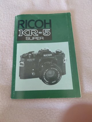 Cámara Ricoh KR-5 Super + Correa