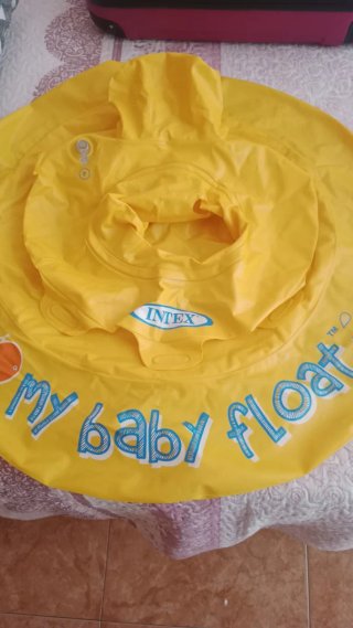 Flotador bebé Intex amarillo