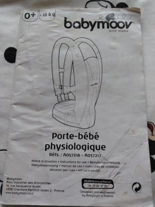 Portabebés Babymoov Casi Nuevo