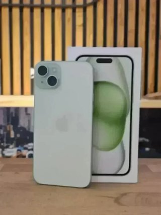 IPHONE 15 PLUS 128GB VERDE 100% BAT - 13 CICLOS