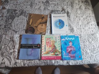 Libros 1° Bachiller ciencias