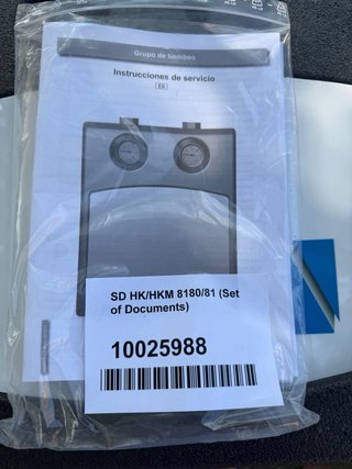 Grupo Hidráulico Bombeo WATTS
