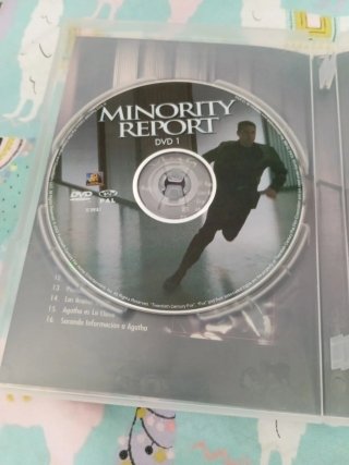 DVD Minority Report Edición Especial 2 Discos